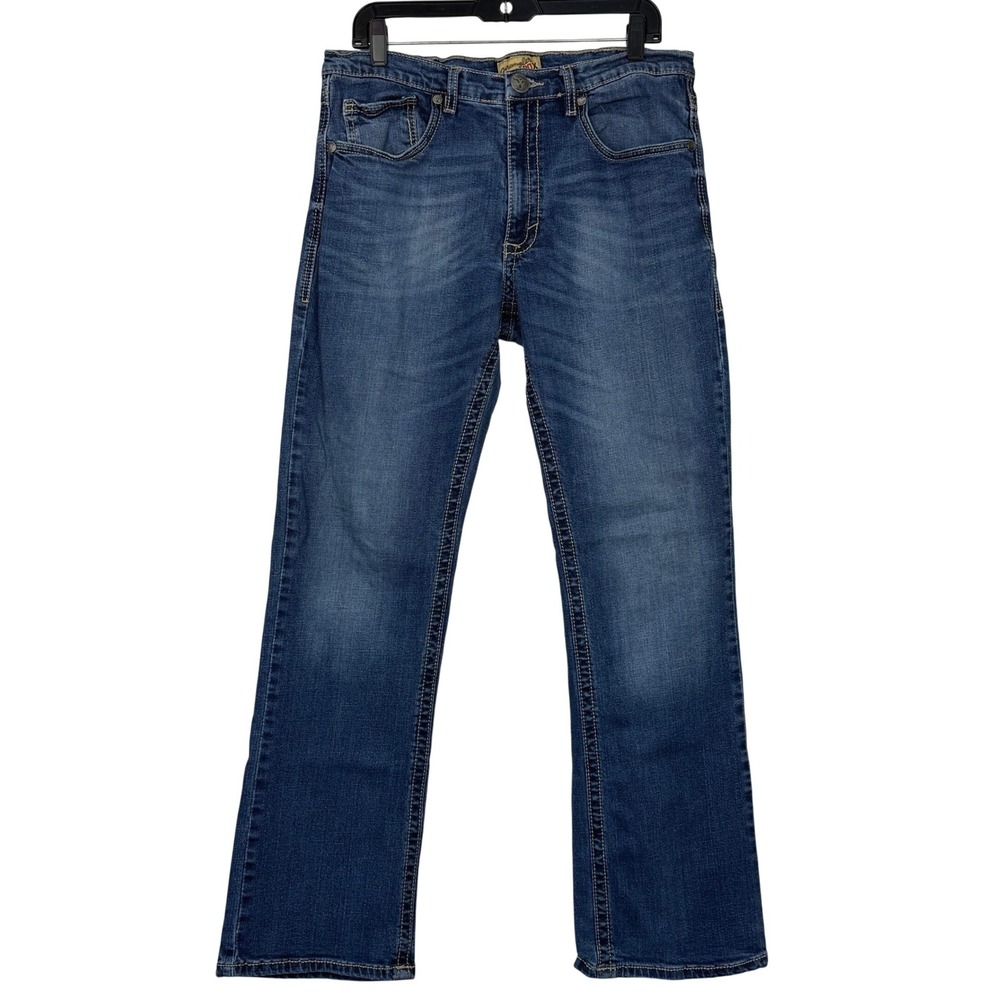 Wrangler 20X Slim Bootcut Jeans Mens 34x34 (Actual 32) Stretch Denim Competition